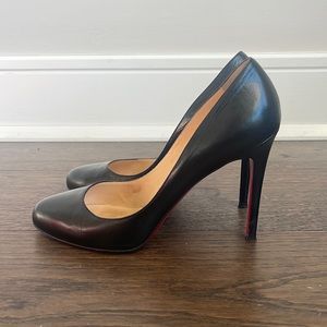 Christian Louboutin black pumps, size 41.5